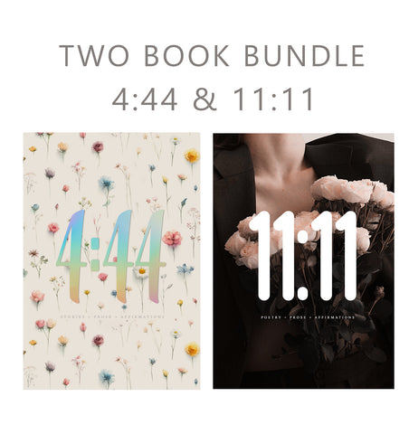 TWO BOOK BUNDLE: "4:44" & "11:11"